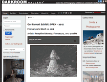 Tablet Screenshot of darkroomgallery.com